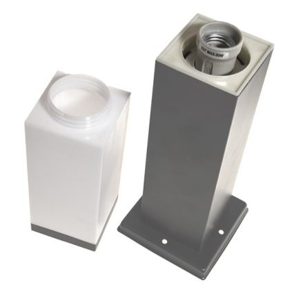 Candeeiro exterior SOPPA 1xE27/60W/230V IP44 45 cm antracite