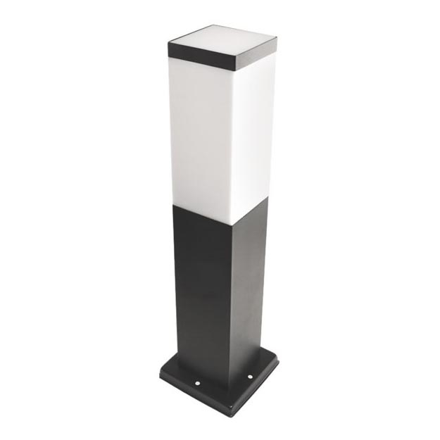 Candeeiro exterior SOPPA 1xE27/60W/230V IP44 45 cm preto