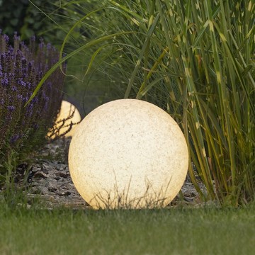 Candeeiro exterior STONO 1xE27/25W/230V diâmetro 30 cm IP65