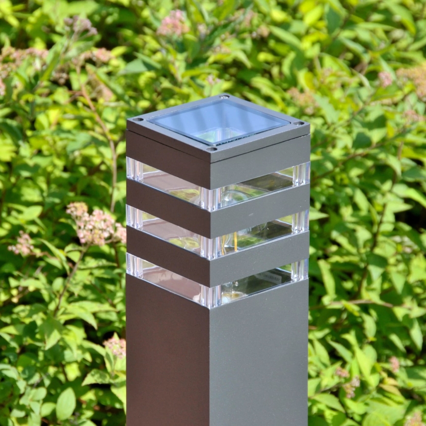 Candeeiro exterior TEKSAS 1xE27/12W/230V IP44 74 cm antracite