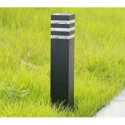 Candeeiro exterior TEKSAS 1xE27/12W/230V IP44 74 cm antracite