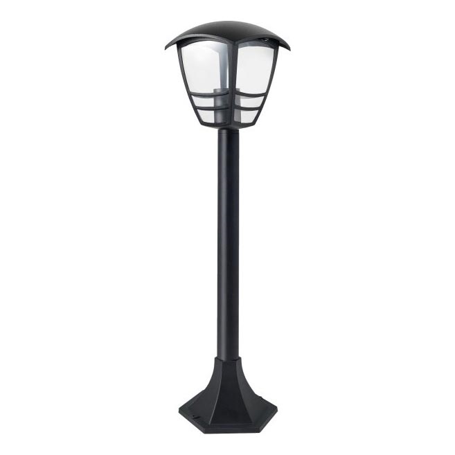 Candeeiro exterior TEVIO 1xE27/60W/230V IP54 97 cm preto