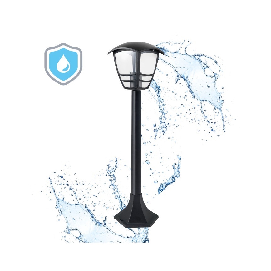 Candeeiro exterior TEVIO 1xE27/60W/230V IP54 97 cm preto