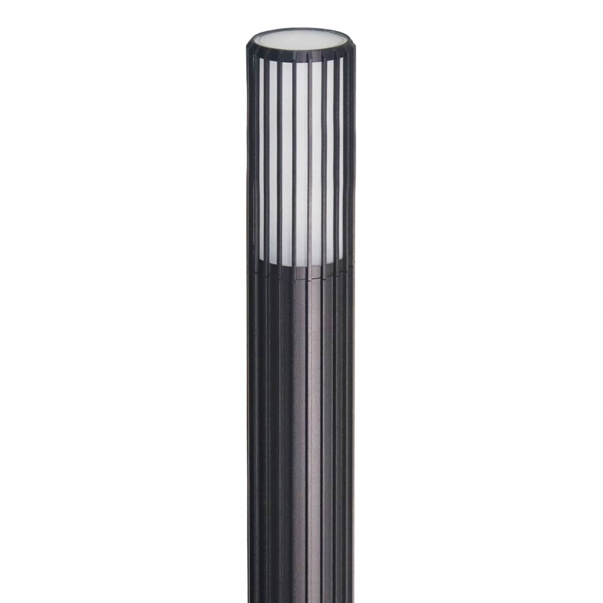 Candeeiro exterior VERTICAL 1xGU10/8W/230V IP44 preto