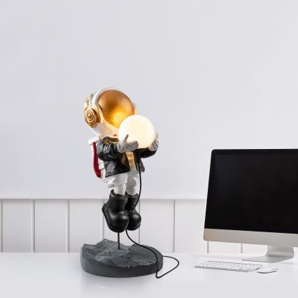Candeeiro infantil ASTRONAUT 1xE14/40W/230V, acabamento em cobre