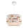 Candeeiro Infantil CANDY 1xE27/40W/230V branco/laranja