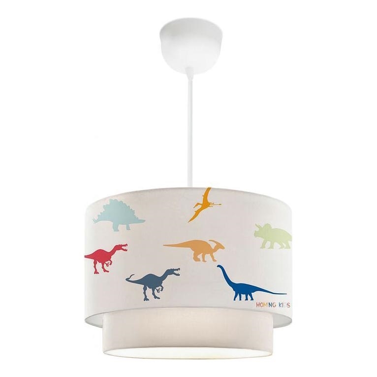Candeeiro infantil CANDY 1xE27/40W/230V branco/multicolorido