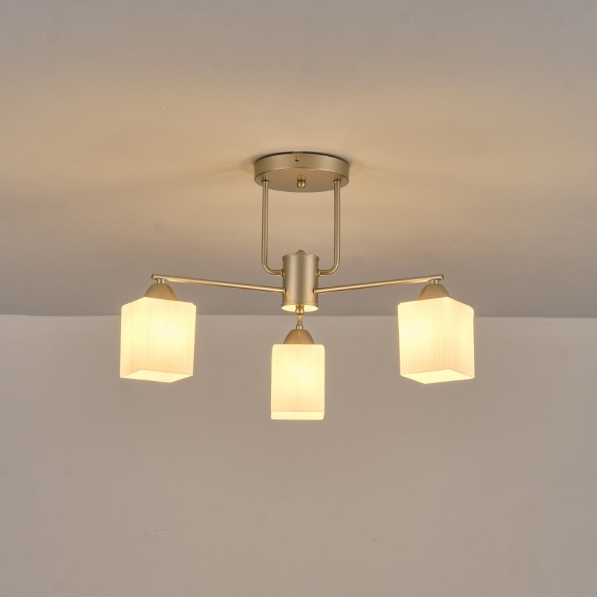 Candeeiro integrado 3xE27/60W/230V