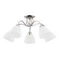 Candeeiro integrado AMARILLO 5xE27/15W/230V cromado brilhante