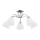 Candeeiro integrado AMARILLO 5xE27/15W/230V cromado brilhante