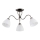 Candeeiro integrado ARIEL 3xE27/15W/230V cinzento