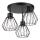 Candeeiro integrado AUDREY 3xE27/60W/230V preto