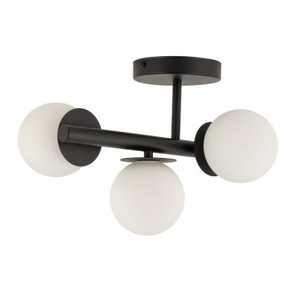 Candeeiro integrado AVOLA 3xG9/12W/230V preto