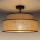 Candeeiro integrado BOHO 1xE27/60W/230V bege