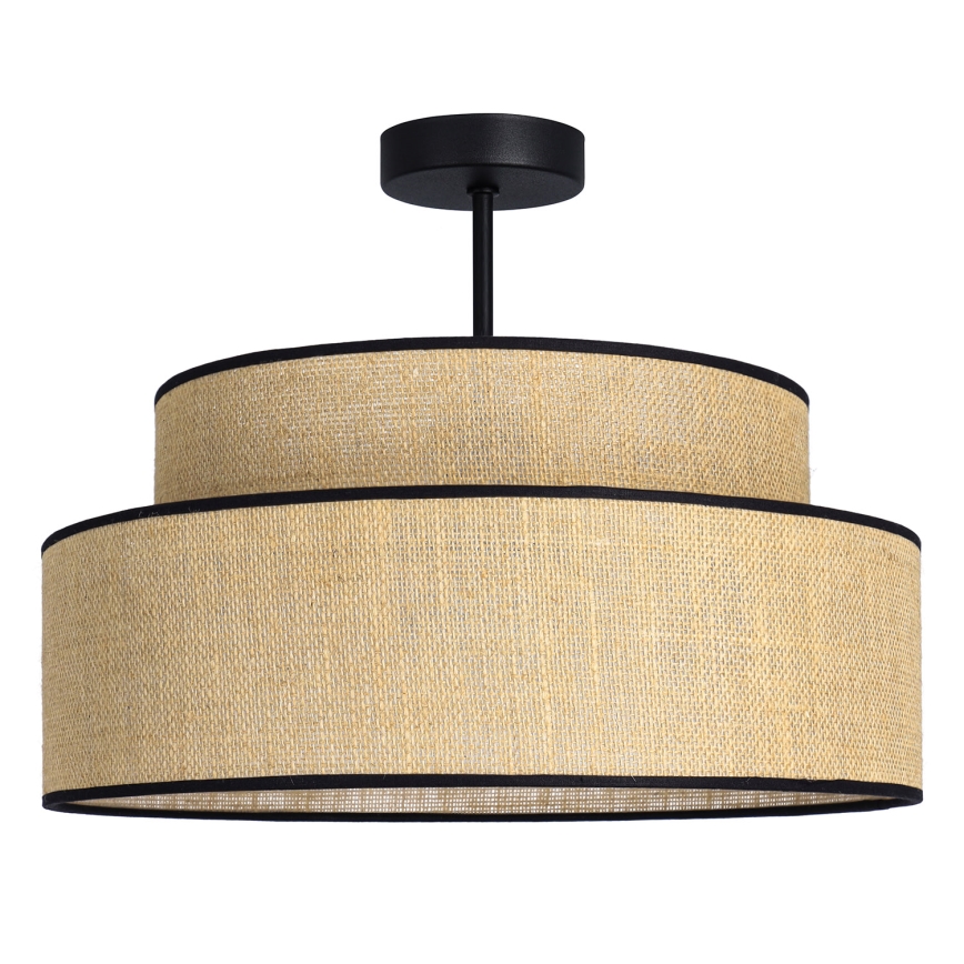 Candeeiro integrado BOHO 1xE27/60W/230V bege