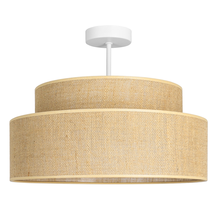 Candeeiro integrado BOHO 1xE27/60W/230V bege