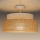 Candeeiro integrado BOHO 1xE27/60W/230V creme/bege