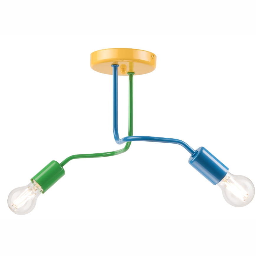 Candeeiro integrado CHARLIE 2xE27/60W/230V