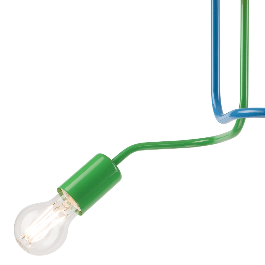 Candeeiro integrado CHARLIE 2xE27/60W/230V