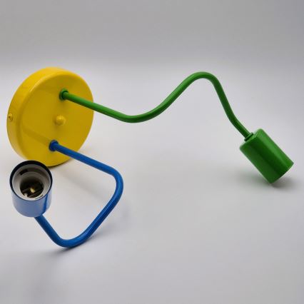 Candeeiro integrado CHARLIE 2xE27/60W/230V