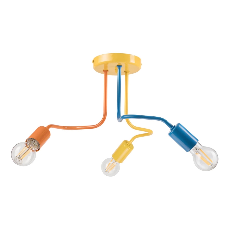 Candeeiro integrado CHARLIE 3xE27/60W/230V