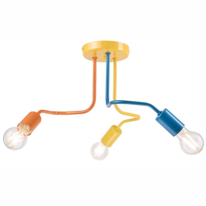 Candeeiro integrado CHARLIE 3xE27/60W/230V