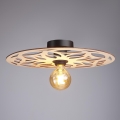 Candeeiro integrado FALCO 1xE27/60W/230V diâmetro 40 cm bege