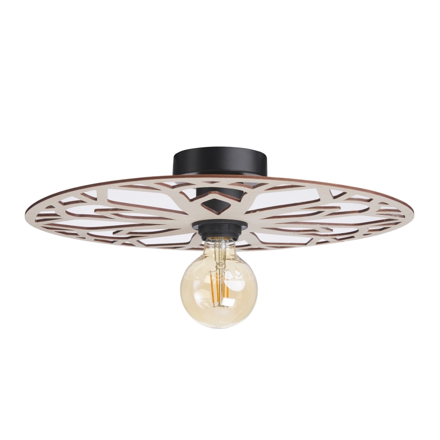 Candeeiro integrado FALCO 1xE27/60W/230V diâmetro 40 cm bege