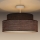 Candeeiro integrado GRACE 1xE27/60W/230V castanho/bege