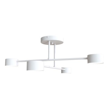 Candeeiro integrado HALO 4xGX53/10W/230V branco