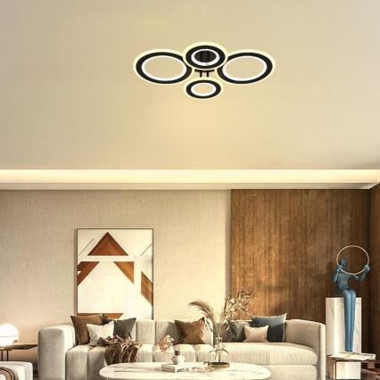 Candeeiro integrado LED com regulação LED/100W/230V 3000-6500K + comando