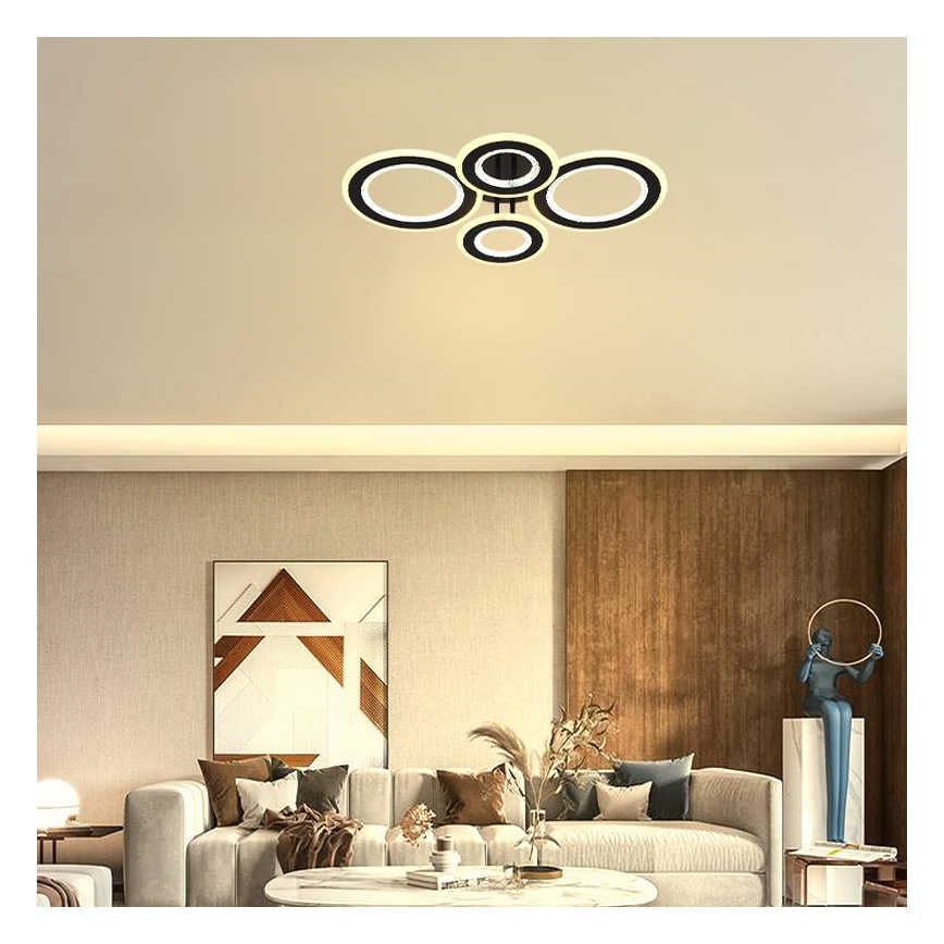 Candeeiro integrado LED com regulação LED/100W/230V 3000-6500K + comando