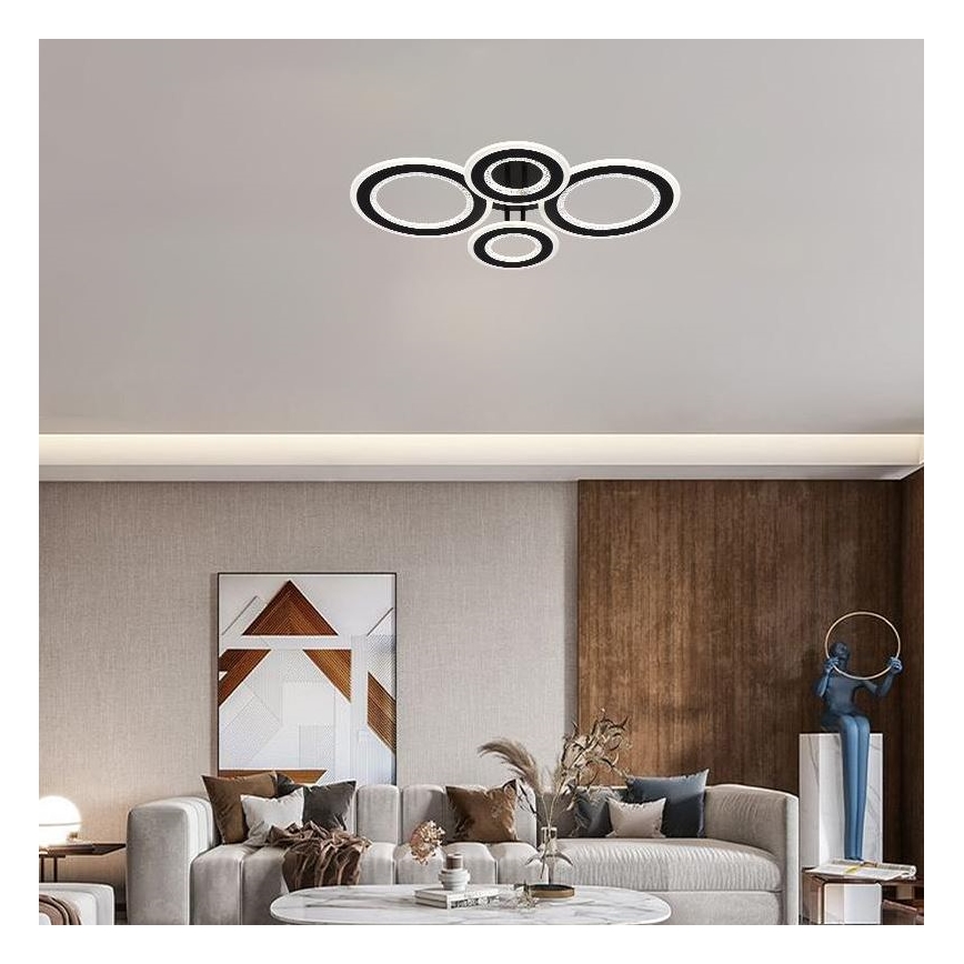 Candeeiro integrado LED com regulação LED/100W/230V 3000-6500K + comando