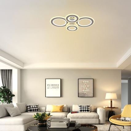 Candeeiro integrado LED com regulação LED/100W/230V 3000-6500K + comando