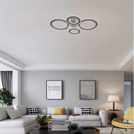 Candeeiro integrado LED com regulação LED/100W/230V 3000-6500K + comando