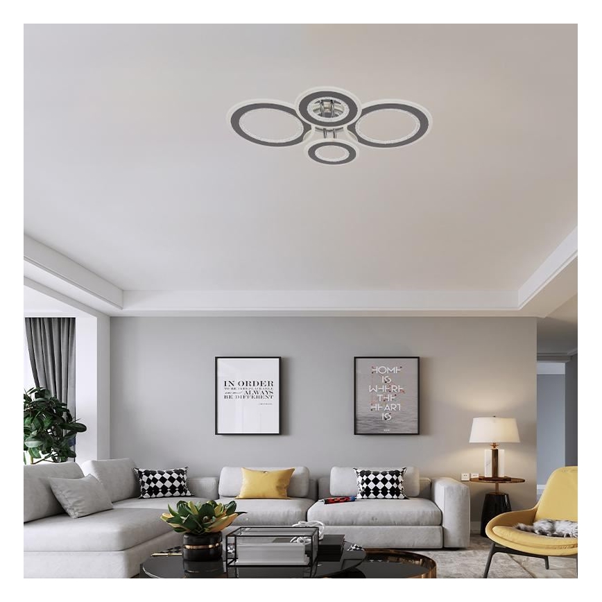 Candeeiro integrado LED com regulação LED/100W/230V 3000-6500K + comando