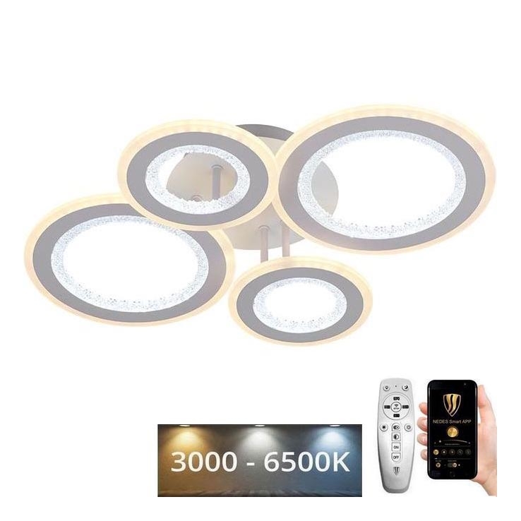 Candeeiro integrado LED com regulação LED/100W/230V 3000-6500K + comando