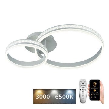 Candeeiro integrado LED com regulação LED/110W/230V 3000-6500K + comando