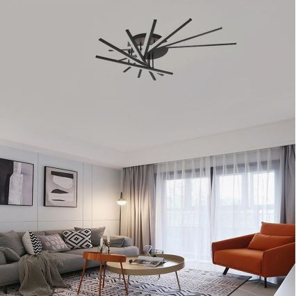 Candeeiro integrado LED com regulação LED/120W/230V 3000-6500K + comando