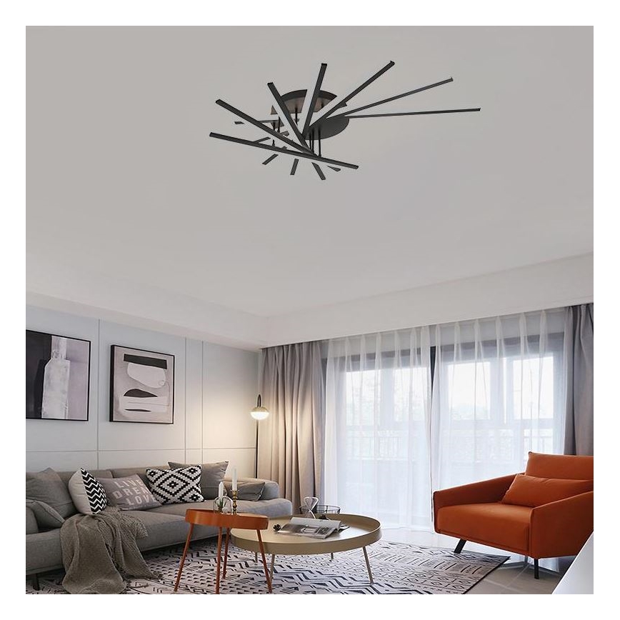 Candeeiro integrado LED com regulação LED/120W/230V 3000-6500K + comando