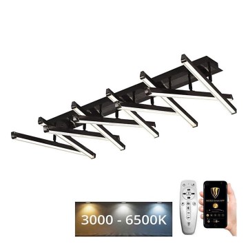 Candeeiro integrado LED com regulação LED/125W/230V 3000-6500K + comando