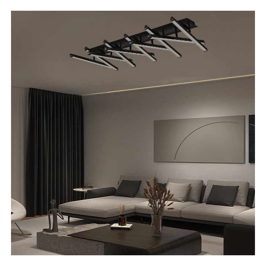 Candeeiro integrado LED com regulação LED/125W/230V 3000-6500K + comando