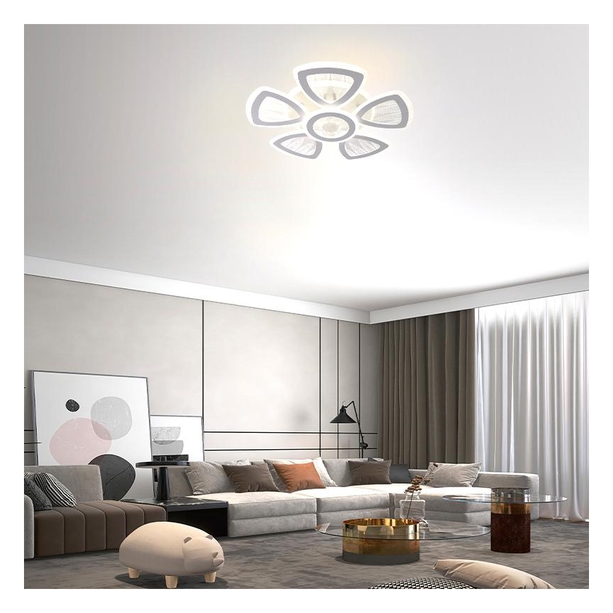 Candeeiro integrado LED com regulação LED/145W/230V 3000-6500K + comando