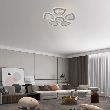 Candeeiro integrado LED com regulação LED/145W/230V 3000-6500K + comando