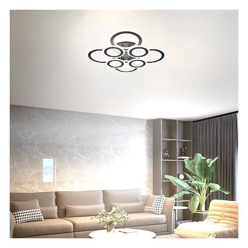 Candeeiro integrado LED com regulação LED/200W/230V 3000-6500K + comando