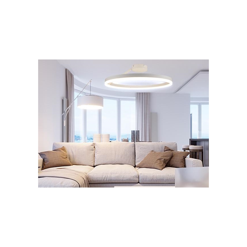 Candeeiro integrado LED com regulação LED/40W/230V 3000-6500K branco + comando