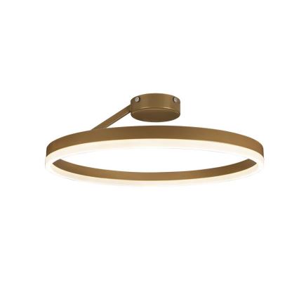 Candeeiro integrado LED com regulação LED/40W/230V 3000-6500K dourado + comando