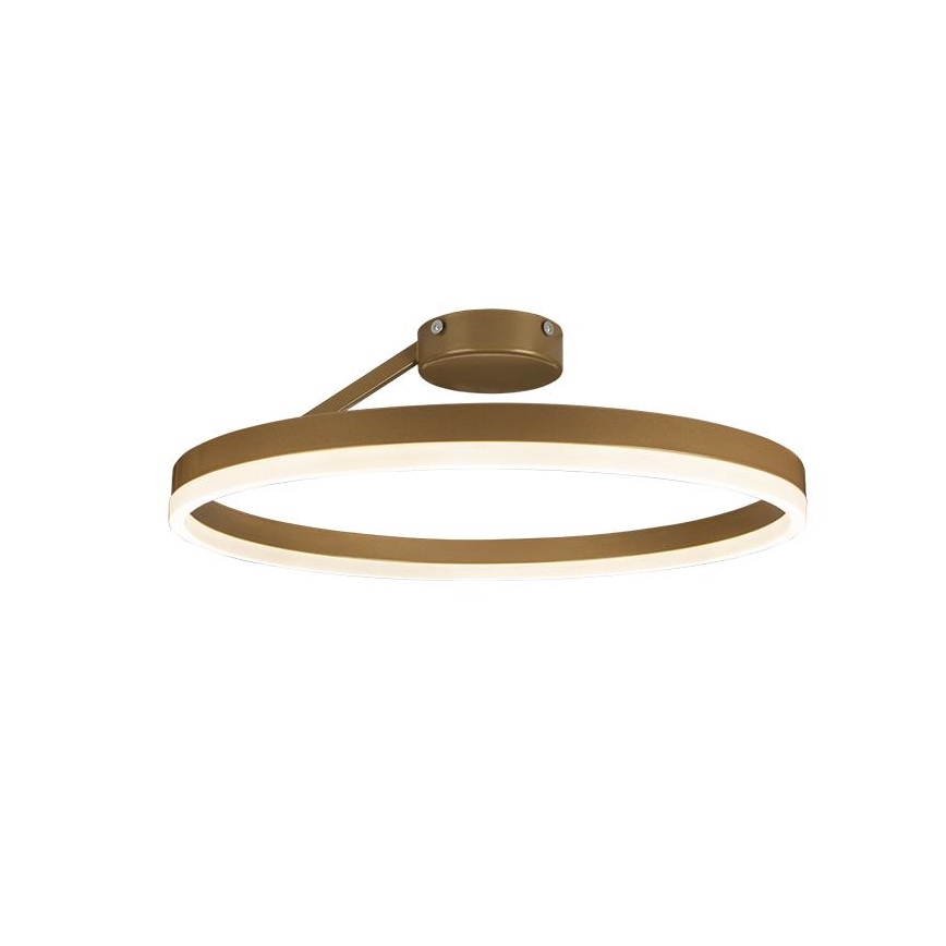 Candeeiro integrado LED com regulação LED/40W/230V 3000-6500K dourado + comando
