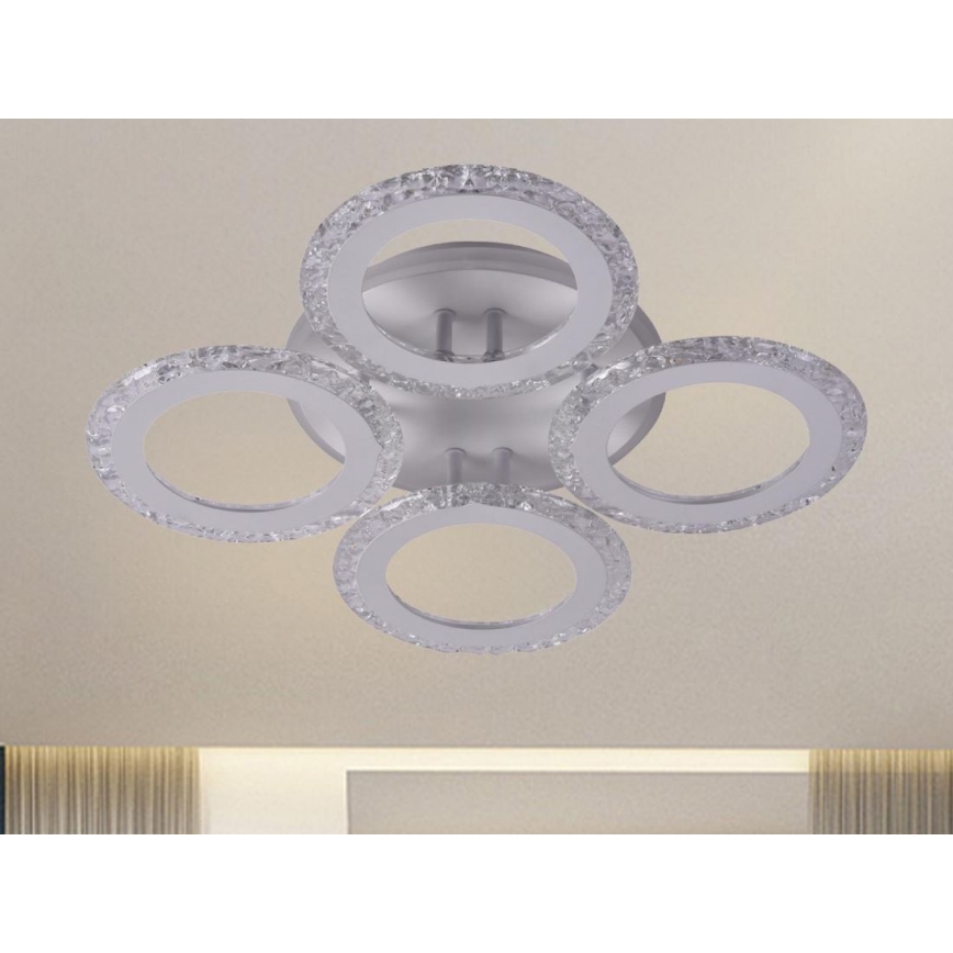 Candeeiro integrado LED com regulação LED/55W/230V 3000-6500K + comando