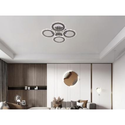 Candeeiro integrado LED com regulação LED/55W/230V 3000-6500K + comando